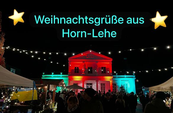 Bild des Ortsamtes Horn-Lehe während des Weihnachtsmarktes 2024